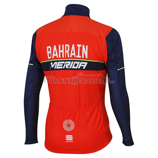 Abbigliamento Bahrain Merida 2017 Manica Lunga E Calza Abbigliamento Con Bretelle rosso - Clicca l'immagine per chiudere